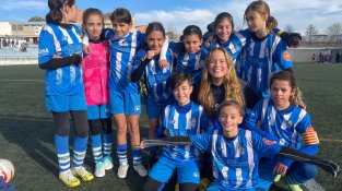 L'equip aleví femení A
