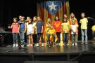 Enardit recital patriòtic de Núria Feliu i les corals cassanenques
