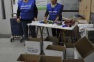 Prop de set tones i mitja d'aliments recollits al Gran recapte de Cassà