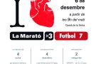 Dissabte que ve, torneig de futbol 7 per la marató de TV3
