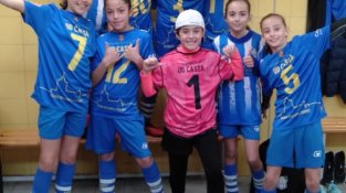 L'equip aleví femení A