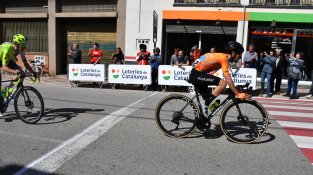 Miquel Bizcarra s'ha imposat a l'esprint intermedi de Cassà