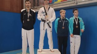 Aleix Orrit segon classificat al podi del campionat de Catalunya