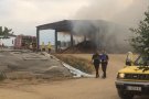Incendi en un paller a can Gurí