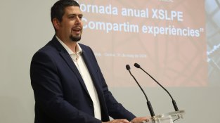 Intervenció de l'alcalde de Cassà i vicepresident de la Diputació, Pau Presas