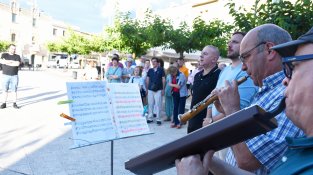 L'acte es va tancar amb el cant dels Segadors