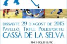 Dissabte, torneig internacional d'hoquei patins