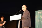 Lluís Llach, el gran triomfador del míting de Junts pel Sí.