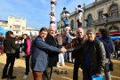 Cassà de la Selva, Llagostera i Caldes de Malavella donen suport als castellers de les Gavarres