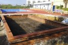 Aquest estiu s'estrenarà la nova piscina petita, que també serà rectangular