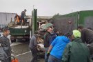 Els caçadors netegen el bosc