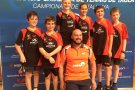 Doble títol català per a les benjamines del Tennis Taula Cassà