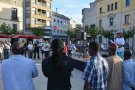 Cadena humana en favor dels refugiats
