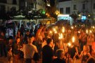 La Marxa de torxes enceta els actes de l'11-S a Cassà