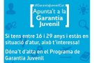 S'amplia el servei de garantia juvenil