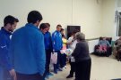 La U.D. Cassà entrega la recaptació de material d'animació a la Residència Geriàtrica Sant Josep en un emotiu acte