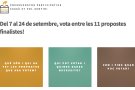 S'obre el procés de  votació dels pressupostos participatius