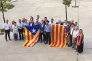 Els ajuntaments del Gironès commemoren la Diada al Consell Comarcal