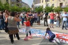 Cassà s'organitza per assistir a la manifestació de la tarda a Girona