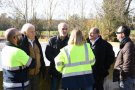 Visita a l'estació depuradora de Cassà que s'ampliarà l'any vinent