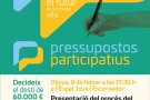 Comença el procés de pressupostos participatius 2018