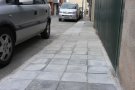 Finalitza la reparació de la vorera de la carretera de Santa Pellaia