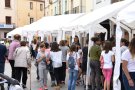 Els estudiants de Cassà omplen la plaça de la Coma el matí de Sant Jordi