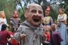 El Parc Art celebra 15 anys amb gegants, capgrossos i artistes