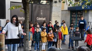 Alumnes de l'Escola de Música Pere Mercader