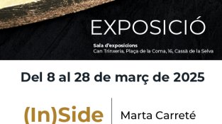 Dissabte s'inaugura l'exposició de Marta Carreté  “(IN)SIDE”, una immersió en l’abstracció a través del cercle