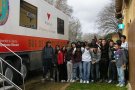 Els alumnes de 4A i del Pla de Millora visiten el Bus de les Professions