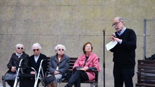 Eduard Mestres, president del GREC, en el parlament inaugural
