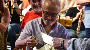 Quim Massa, amb el guardó