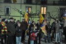 Concentració a favor de la sobirania del poble català