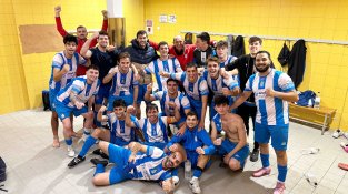 Celebració de la victòria del filial