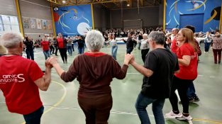 Excel·lent aplec tot i l'amenaça del vent
