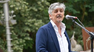 Intervenció de Joan J. Puig durant la presentació