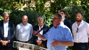 Josep Subirana, homenatjat en aquesta inauguració
