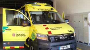 En dos mesos, l'ambulància ha fet prop de cent serveis a Cassà