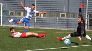El Cassà ha tingut diverses oportunitat de marcar ja al primer temps