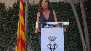 Parlament de Sílvia Soliguer durant l'acte institucional
