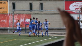 L'alegria pel gol de l'empat no ha aguantat fins al final del matx del Cassà B
