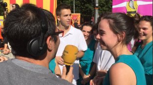 Els balladors cassanencs, entrevistats per en Quim Rutllant de Catalunya ràdio