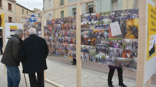 l'ANC va recordar l'1 d'octubre amb una exposició a la plaça de la Coma