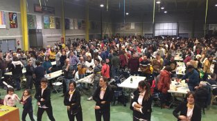 Molta assistència i molts regals a la quina de la UD Cassà