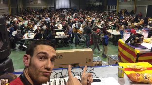 Molta assistència i molts regals a la quina de la UD Cassà