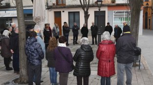 Acte de record a les víctimes del bombardeig de 1939