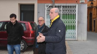 Martí Vallès, durant l'acte