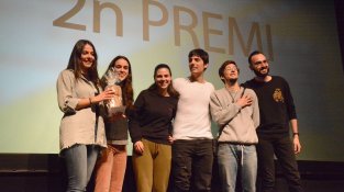 Els guanyadors del segon premi de correcurts