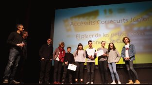 Els guanyadors dels accèsits del correcurts júnior